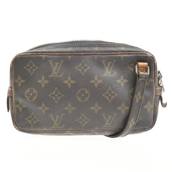 LOUIS VUITTON Marly Bandouliere Shoulder Bag Monogram Leather BN M51828 38EF028 - Picture 1 of 16